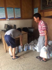 三伏高温送清凉  致敬一线天行在线人